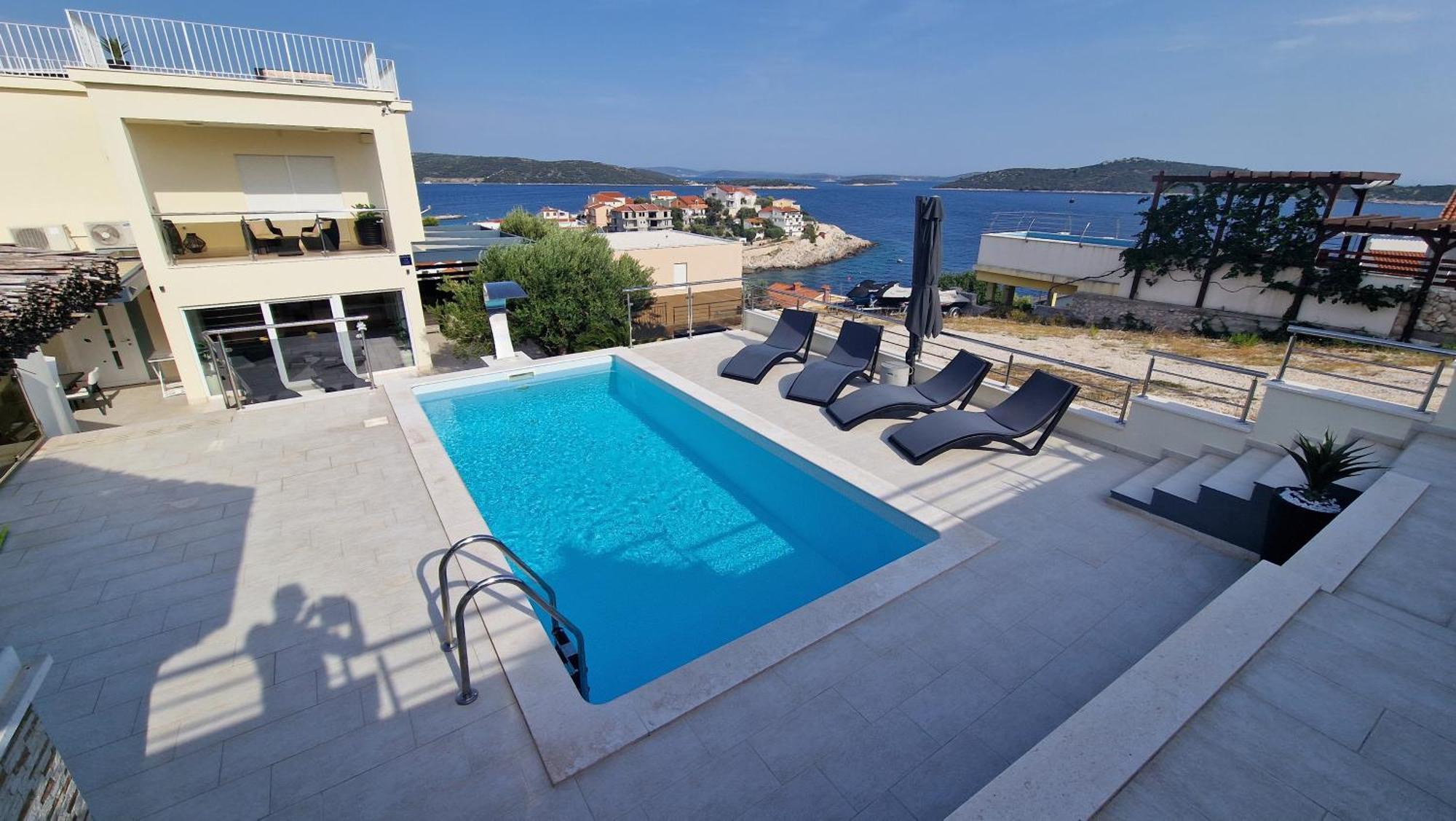 Villa Gina Севид Екстериор снимка
