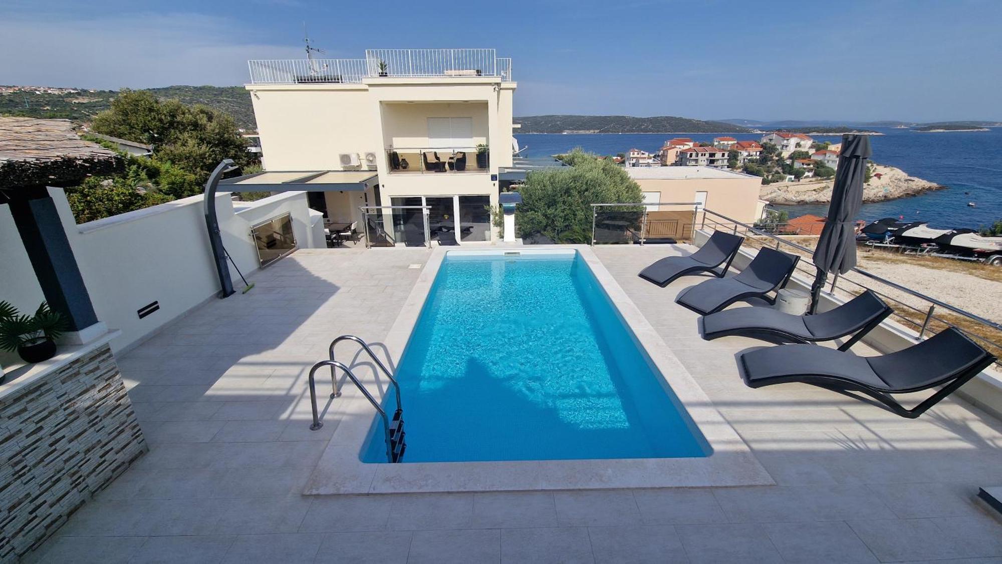 Villa Gina Севид Екстериор снимка
