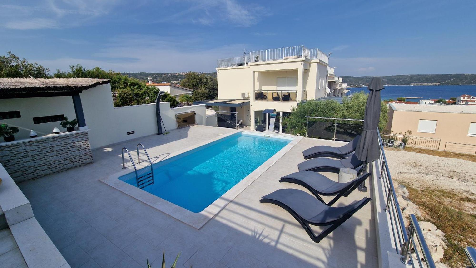 Villa Gina Севид Екстериор снимка
